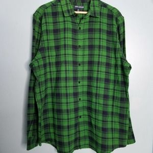 John Ashford Long Sleeve Flannel Plaid Shirt